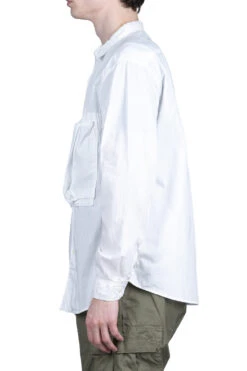 Cotton Broad Anorak Shirt - White -Modish Attire Store Kapital Cotton Broad Anorak Shirt White EK 739 13 m