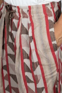 Cotton Pueblo Stripe RUDE Buggy Pants -Modish Attire Store Kapital Cotton Pueblo Stripe RUDE Buggy Pants K2205LP116 noe 05 m