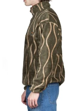 Drunk Stripe Fleece Pullover -Modish Attire Store Kapital Drunk Stripe Fleece Pullover K2110LC109 EK 1270 03 m