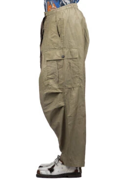 Fast Dry Twill EASY JUMBO Cargo Pants - Khaki -Modish Attire Store Kapital Fast Dry Twill EASY JUMBO Cargo Pants Khaki EK 1493 03 m