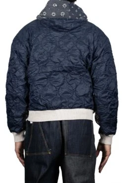 Fleece Knit BANDANA BIVOUAC Hooded Blouson -Modish Attire Store Kapital Fleece Knit BANDANA BIVOUAC Hooded Blouson EK 1014 EK 1321 04 m