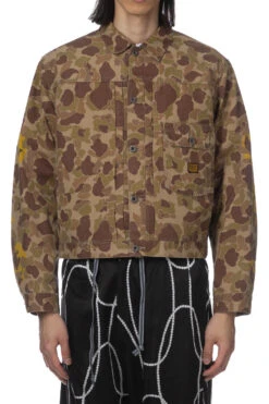 Herringbone HAPPY PEEK-A-BOO Camo 1st JKT -Modish Attire Store Kapital Herringbone HAPPY PEEK A BOO Camo 1st JKT K2209LJ024 ta 31 m