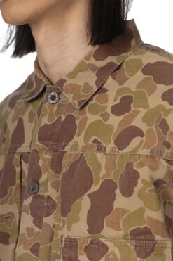 Herringbone HAPPY PEEK-A-BOO Camo 1st JKT -Modish Attire Store Kapital Herringbone HAPPY PEEK A BOO Camo 1st JKT K2209LJ024 ta 34 m