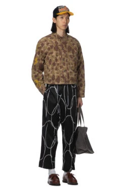 Herringbone HAPPY PEEK-A-BOO Camo 1st JKT -Modish Attire Store Kapital Herringbone HAPPY PEEK A BOO Camo 1st JKT K2209LJ024 ta 39 m