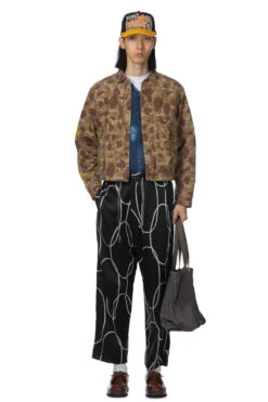 Herringbone HAPPY PEEK-A-BOO Camo 1st JKT -Modish Attire Store Kapital Herringbone HAPPY PEEK A BOO Camo 1st JKT K2209LJ024 ta 40 m