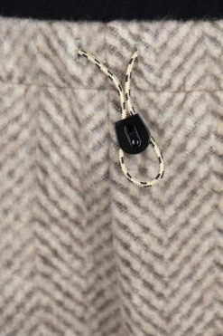 Herringbone Heavy Fleece Easy Pants - Beige X Khaki -Modish Attire Store Kapital Herringbone Heavy Fleece Easy Pants Beige x Khaki K2110LP1188 14 m