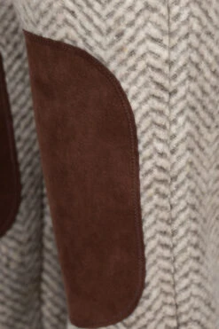 Herringbone Heavy Fleece Easy Pants - Beige X Khaki -Modish Attire Store Kapital Herringbone Heavy Fleece Easy Pants Beige x Khaki K2110LP1188 15 m