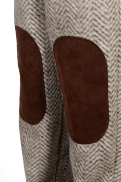 Herringbone Heavy Fleece Easy Tapered Pants - Beige X Khaki -Modish Attire Store Kapital Herringbone Heavy Fleece Easy Tapered Pants Beige x Khaki K2110LP117 07 m