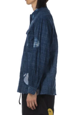 IDG Patchwork NORA-DOT Board Shirt -Modish Attire Store Kapital IDG Patchwork NORA DOT Board Shirt K2209LS005 viv 12 m