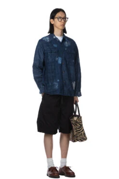 IDG Patchwork NORA-DOT Board Shirt -Modish Attire Store Kapital IDG Patchwork NORA DOT Board Shirt K2209LS005 viv 19 m