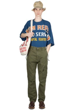 Light Canvas RINGOMAN Cargo Pants - Khaki