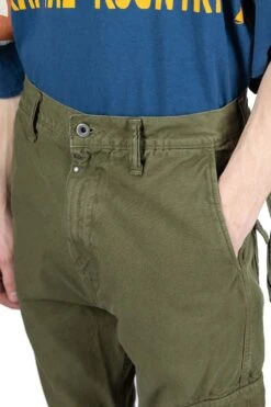 Light Canvas RINGOMAN Cargo Pants - Khaki -Modish Attire Store Kapital Light Canvas RINGOMAN Cargo Pants Khaki EK 562 KHA 05 m