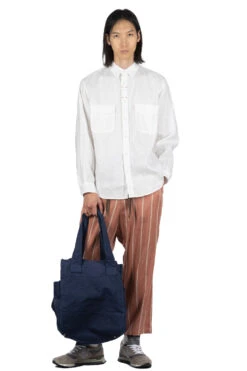 Linen CLIP Shirt - White -Modish Attire Store Kapital Linen CLIP Shirt White K2303LS055 WH 07 m