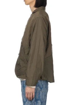 Linen Chino Cloth X Gabardine RINGOMAN Coverall - Khaki -Modish Attire Store Kapital Linen Chino Cloth x Gabardine RINGOMAN Coverall Khaki EK 1575LJ KHA 13 m