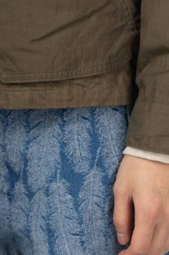 Linen Chino Cloth X Gabardine RINGOMAN Coverall - Khaki -Modish Attire Store Kapital Linen Chino Cloth x Gabardine RINGOMAN Coverall Khaki EK 1575LJ KHA 16 m