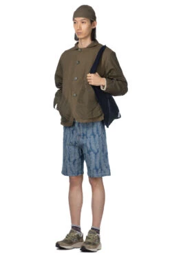 Linen Chino Cloth X Gabardine RINGOMAN Coverall - Khaki -Modish Attire Store Kapital Linen Chino Cloth x Gabardine RINGOMAN Coverall Khaki EK 1575LJ KHA 17 m