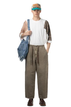 Front Page 42 Linen Heavy Canvas EASY Pants - Grey