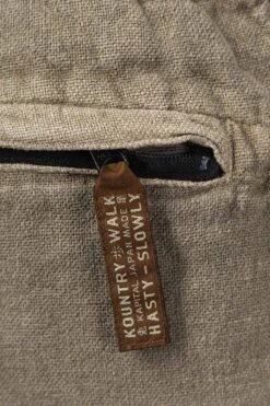 Linen Heavy Canvas EASY Pants - Grey -Modish Attire Store Kapital Linen Heavy Canvas EASY Pants Grey K2304LP118 ac 06a m