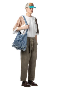 Linen Heavy Canvas EASY Pants - Grey -Modish Attire Store Kapital Linen Heavy Canvas EASY Pants Grey K2304LP118 ac 09 m