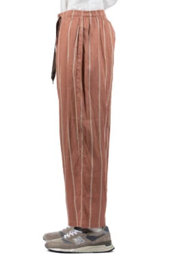 Linen PHILLIES Stripe EASY Pants - Sohobrick -Modish Attire Store Kapital Linen PHILLIES Stripe EASY Pants Sohobrick K2303LP020 SOB 03 m