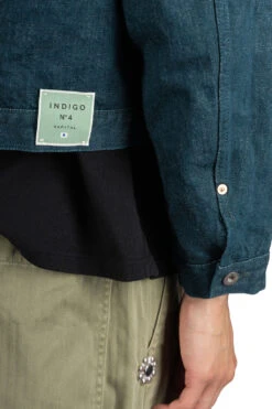 No.4 Plant Dyed Denim 1st Jacket -Modish Attire Store Kapital No4 Plant Dyed Denim 1st Jacket K2304LJ098 06 m