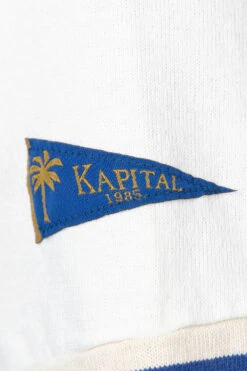 PANEL Stripe Jersey Hippie Sleeve T -Modish Attire Store Kapital PANEL Stripe Jersey Hippie Sleeve T K2204LC085 noe 16 m