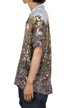 Rayon NABAJO LAND Aloha Shirt - Light Grey -Modish Attire Store Kapital Rayon NABAJO LAND Aloha Shirt Light Grey K2305SS168 LGY 03 m