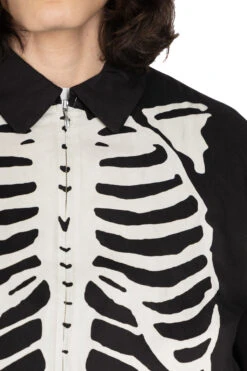 Rayon Twill BONE Drizzler JKT - Black -Modish Attire Store Kapital Rayon Twill BONE Drizzler JKT Black K2309LJ026 BLK 05 m