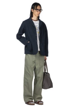 Rip Stop HOSPITAL Jacket - Navy -Modish Attire Store Kapital Rip Stop HOSPITAL Jacket Navy EK 594LJ NV 18 m