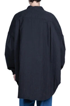 Rip Stop Sloppy Shirt Coat - Black -Modish Attire Store Kapital Rip Stop Sloppy Shirt Coat Black EK 1149 BLK noe 04 m