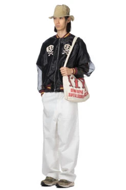 Sheer Pearl Souvenir JKT (RAIN SKULL) - Black -Modish Attire Store Kapital Sheer Pearl Souvenir JKT RAIN SKULL Black K2404LJ147 BLK 19 m