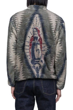 THUNDER MOTHER Fleece Pullover -Modish Attire Store Kapital THUNDER MOTHER Fleece Pullover K2211lC145 noe 04 m