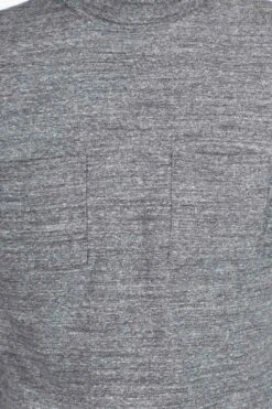 TOP Jersey High Neck Pocket Long Sleeve T - Charcoal -Modish Attire Store Kapital TOP Jersey High Neck Pocket Long Sleeve T Charcoal K2310LC098 CHA TA 06 m