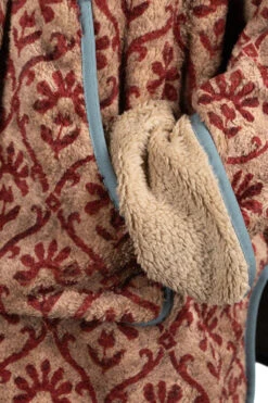 YOSEMITE Arabesque Fleece BAJA Parka - Beige -Modish Attire Store Kapital YOSEMITE Arabesque Fleece BAJA Parka Beige K2209LC051 BE viv 14 m