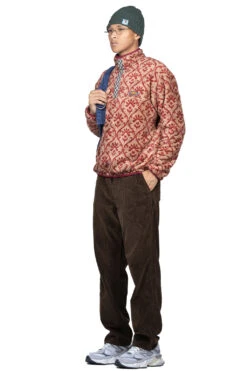 YOSEMITE Arabesque Fleece Pullover - Beige -Modish Attire Store Kapital YOSEMITE Arabesque Fleece Pullover Beige K2210LC082 BE ac 06 m