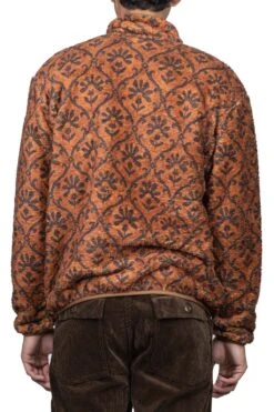 YOSEMITE Arabesque Fleece Pullover - Brown -Modish Attire Store Kapital YOSEMITE Arabesque Fleece Pullover Brown K2210LC082 BR ac 04 m