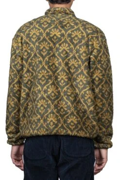 YOSEMITE Arabesque Fleece Pullover - Khaki -Modish Attire Store Kapital YOSEMITE Arabesque Fleece Pullover Khaki K2210LC082 KHA noe 04 m