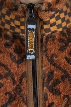 YOSEMITE Arabesque Fleece ZIP Blouson - Brown -Modish Attire Store Kapital YOSEMITE Arabesque Fleece ZIP Blouson Brown K2210LC083 BR 05 m