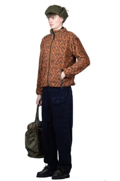 YOSEMITE Arabesque Fleece ZIP Blouson - Brown -Modish Attire Store Kapital YOSEMITE Arabesque Fleece ZIP Blouson Brown K2210LC083 BR 06 m