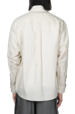 Lemaire Double Pocket LS Shirt - Pale Mastic -Modish Attire Store LEMAIRE Double Pocket LS Shirt Pale Mastic SH1089 LF1209 BG199 04