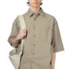 Lemaire Double Pocket SS Shirt - Dusty Khaki