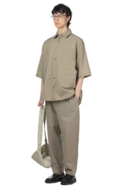 Lemaire Double Pocket SS Shirt - Dusty Khaki -Modish Attire Store LEMAIRE Double Pocket SS Shirt Dusty Khaki SH1079 LF1234 GR641 2008