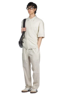 Lemaire SS Pyjama Shirt - Pale Mastic -Modish Attire Store LEMAIRE SS Pyjama Shirt Pale Mastic SH1093 LF1209 BG199 2009