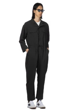 Jumpsuit - Black -Modish Attire Store Manual Alphabet Jumpsuit Black MA J 371 10 m