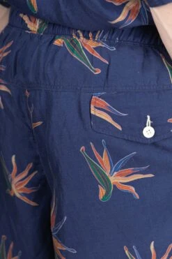 Cupra Hemp Aloha Shorts - Navy -Modish Attire Store Nanamica Cupra Hemp Aloha Shorts Navy SUDS404U N 07 m