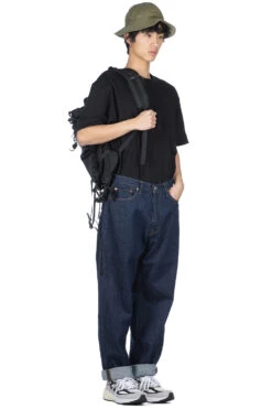 101 Dad's Fit Denim Pants - One Wash -Modish Attire Store OrSlow 101 Dads Fit Denim Pants One Wash 01 1010W 81 ta 07 m