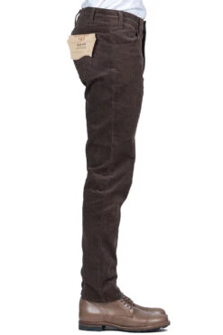 107 Corduroy Ivy Fit - Coffee Brown -Modish Attire Store OrSlow 107 Corduroy Ivy Fit Coffee Brown 01 0107W C52 03 m
