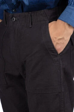 Slim Fit Fatigue Pants - Black -Modish Attire Store OrSlow Slim Fit Fatigue Pants Black 01 5032 61 noe 24 m