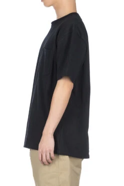 T-Shirt With Pocket - Black -Modish Attire Store OrSlow T Shirt With Pocket Black 03 0017 61 ta 03 m