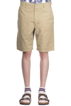 US Army Fatigue Shorts Rip Stop - Beige -Modish Attire Store OrSlow US Army Fatigue Shorts Rip Stop Beige 01 7002 67 ac 02 m